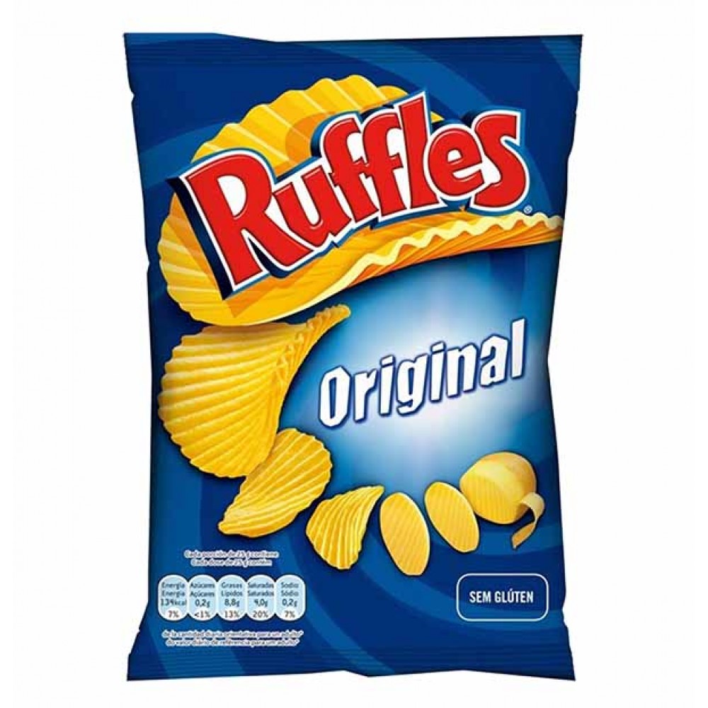 RUFFLES Batatas Fritas Original 215grs Cx. 16