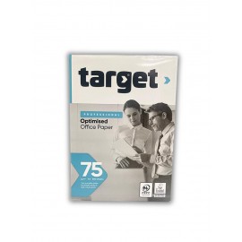 TARGET Papel Fotocópia Office A4 75Grs 500 Folhas Cx.5
