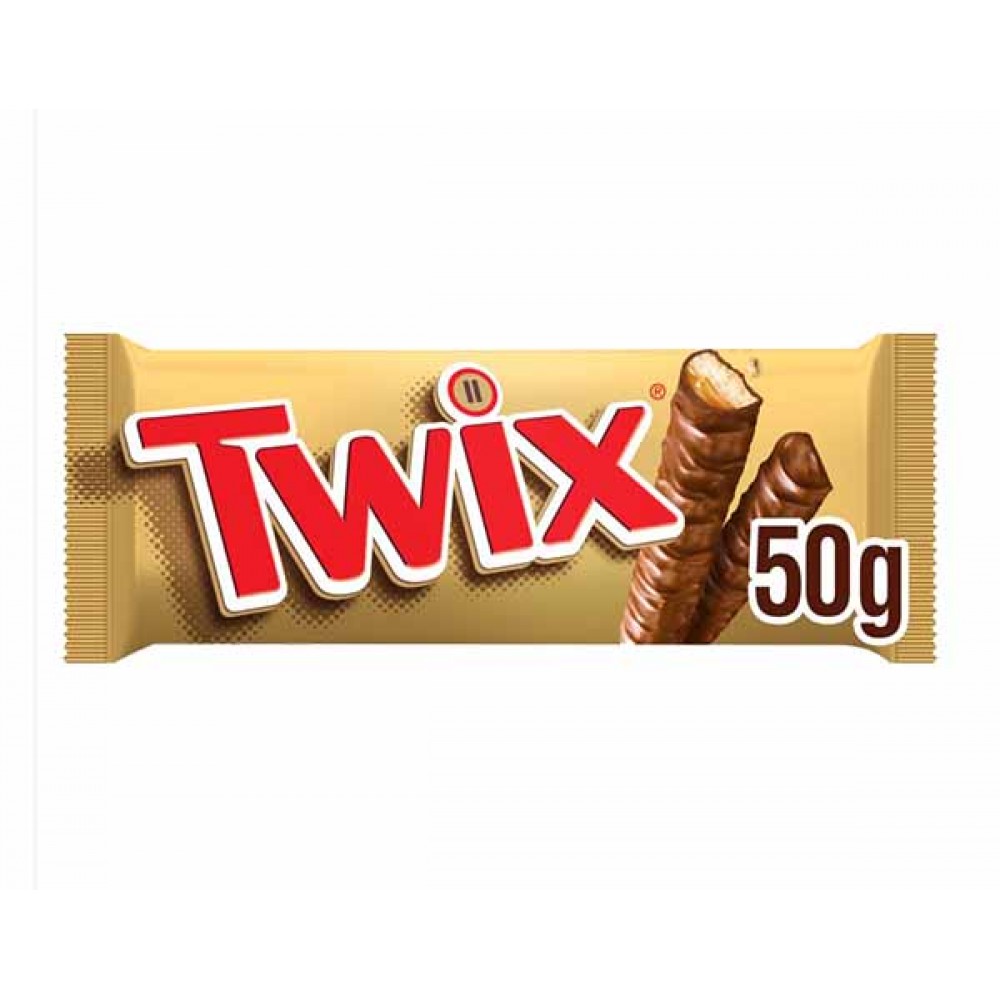 TWIX Chocolate 50 Grs Cx. 25