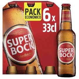 SUPER BOCK Cerveja 33Cl Emb 6 Cx. 4