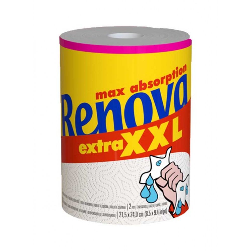 RENOVA Papel de Cozinha Extra XXL 1R Saco. 20