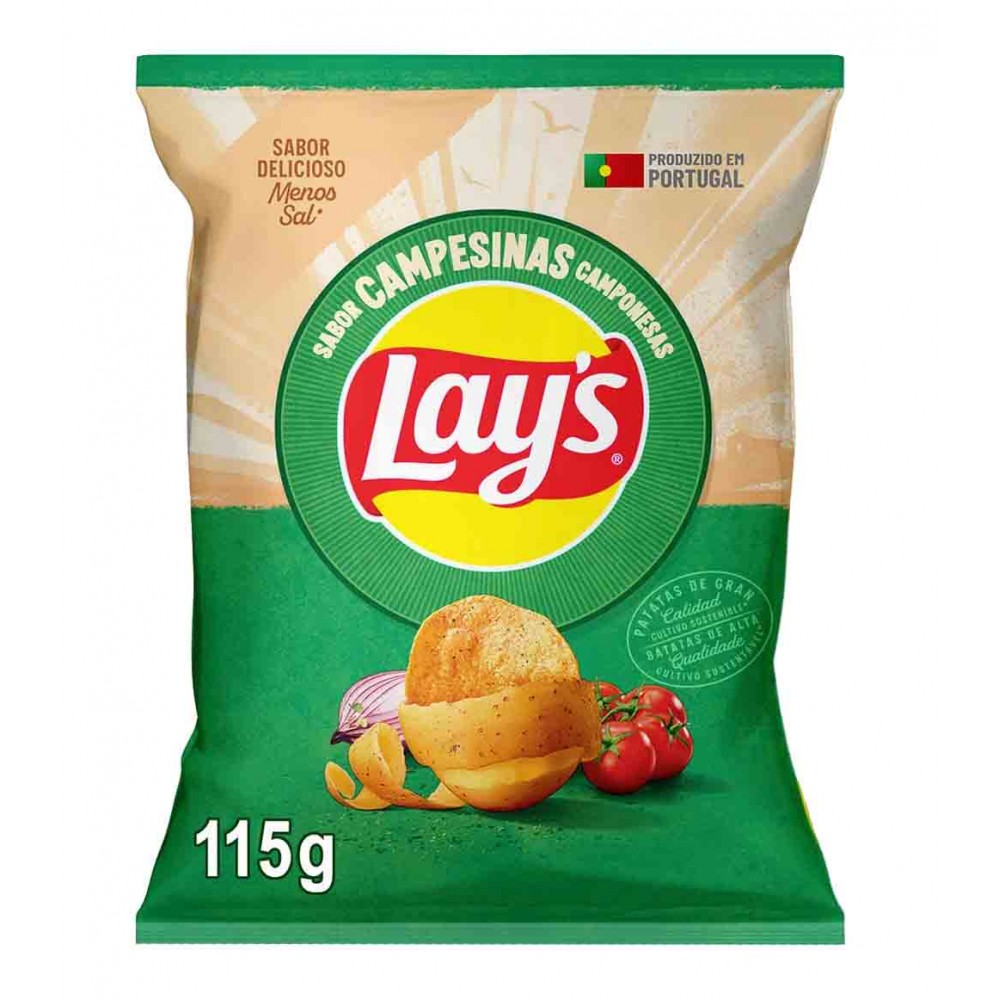 LAY'S Batatas Fritas Camponesas 115 Grs