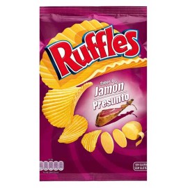RUFFLES Batatas Fritas Presunto 115 grs Cx. 9