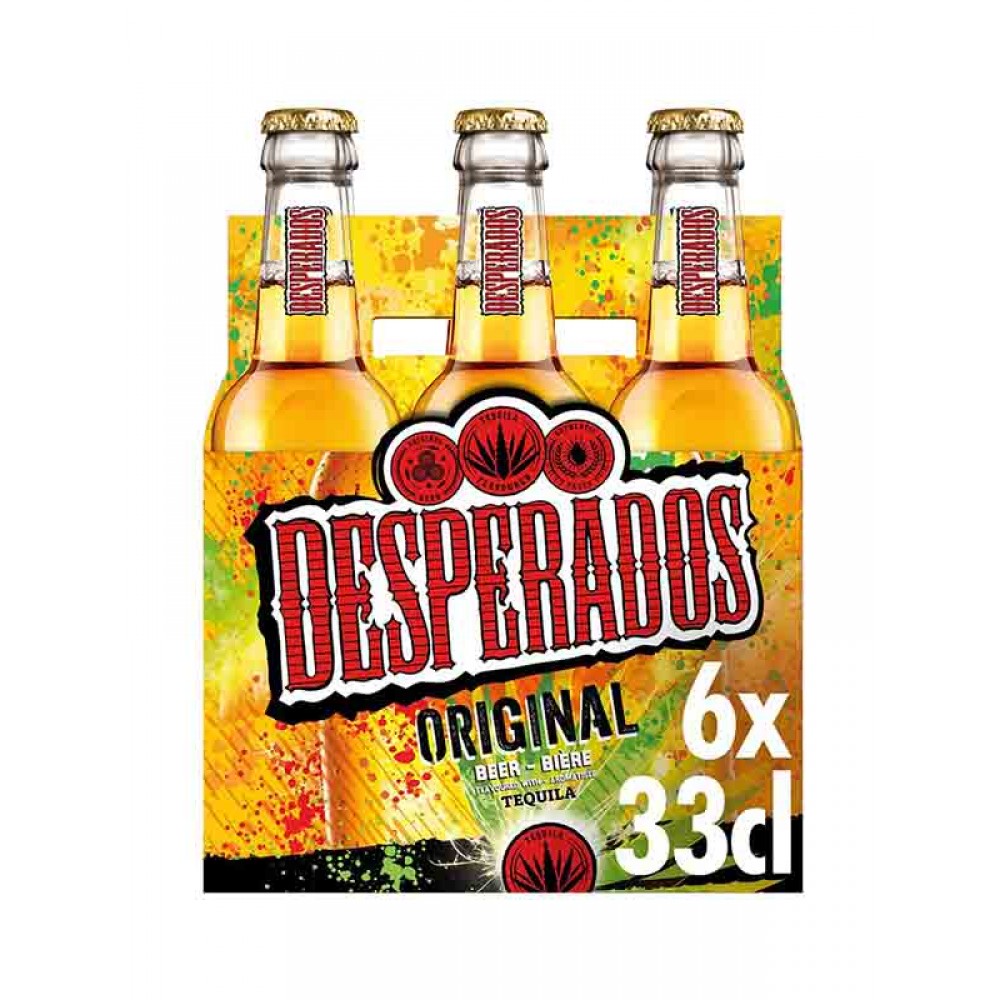 DESPERADOS Cerveja 330 Ml Pack 6 Cx. 4 Packs