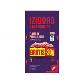 IZIDORO Fiambre Perna Extra Fatias Finas 120+30Grs Cx.6
