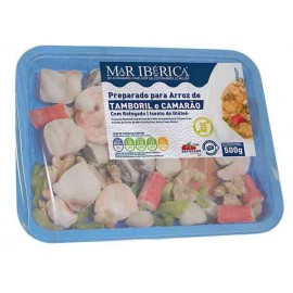 MAR IBERICA Preparado P/ Arroz de Tamboril e Camarão S/Glúten 500Grs Cx. 6