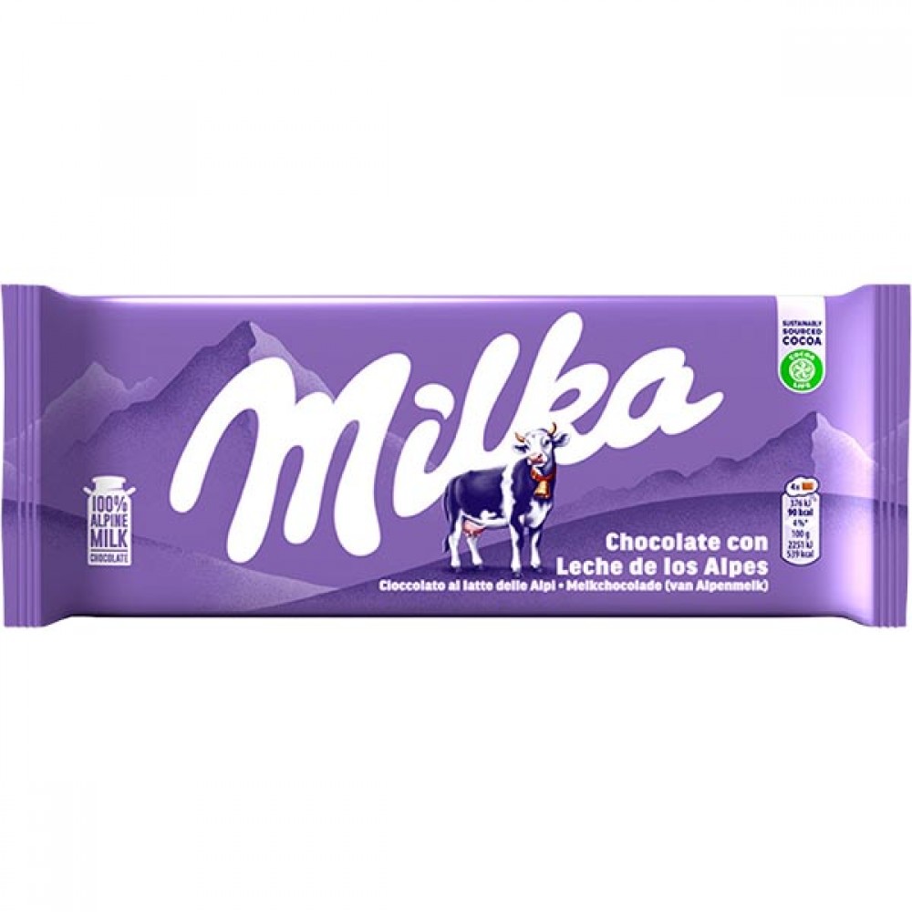 MILKA Chocolate de Leite 90Grs Cx. 24