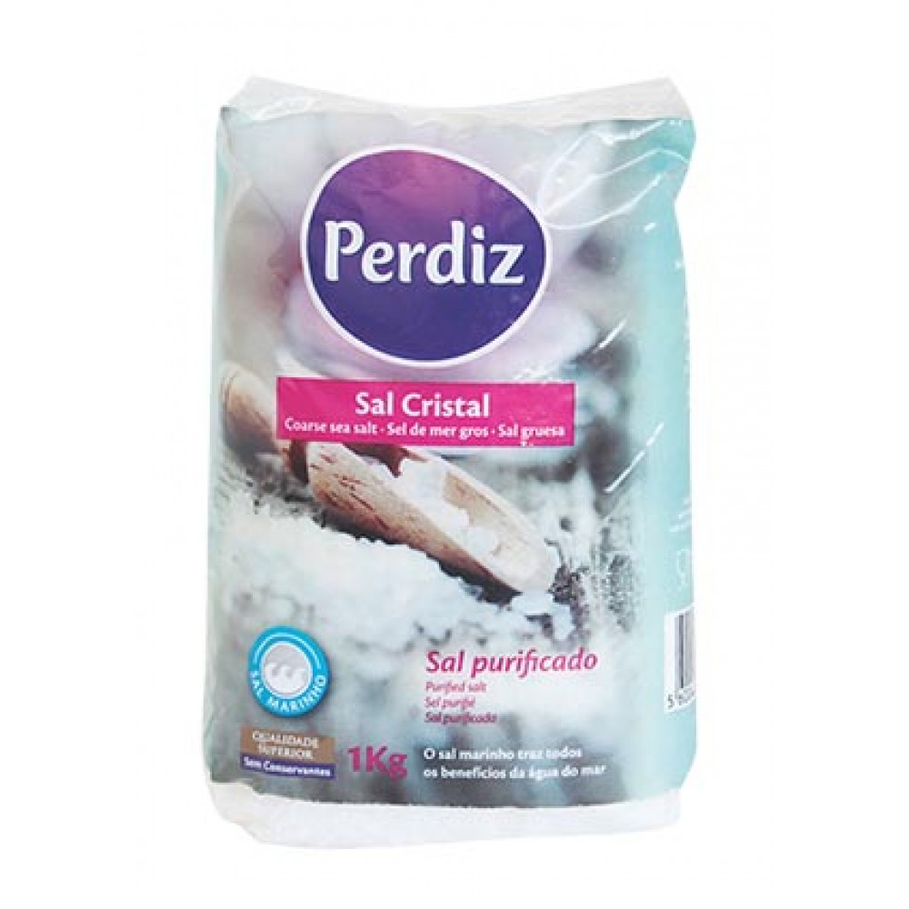 PERDIZ Sal Cristal 1Kg Cx. 20