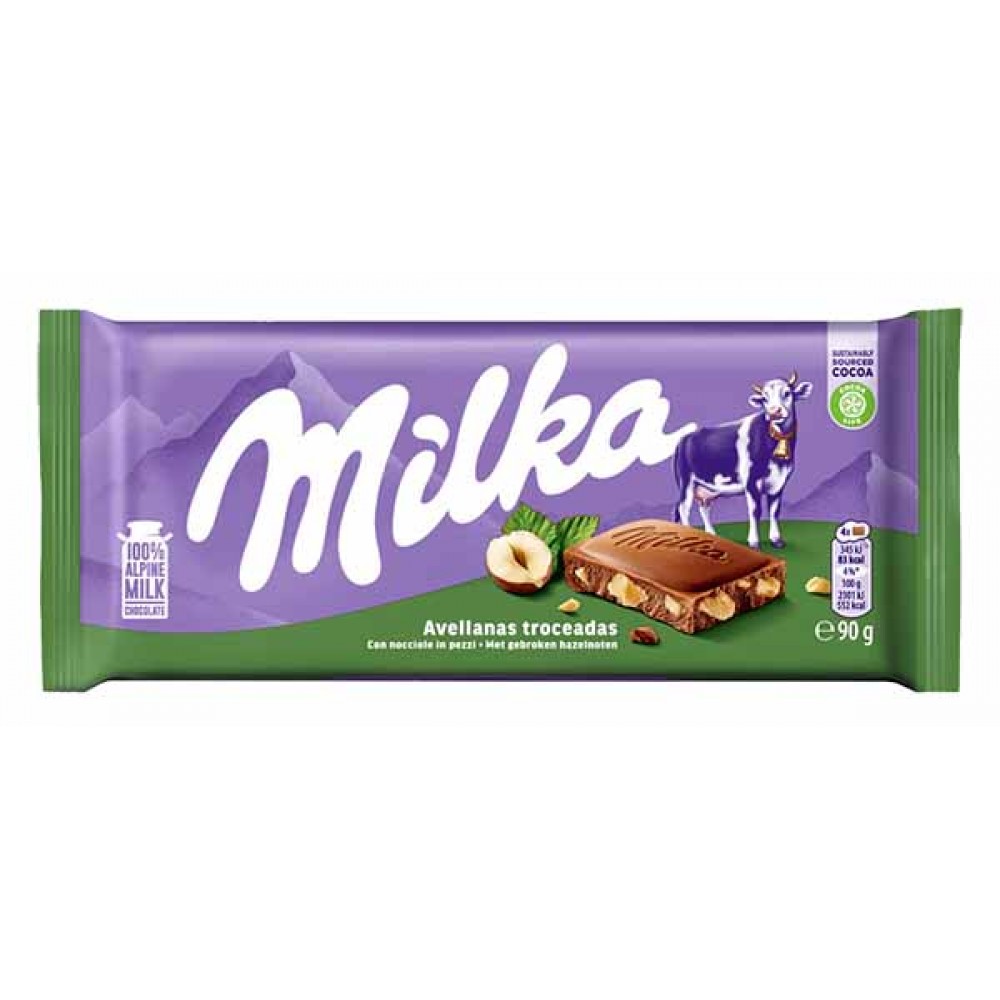 MILKA Chocolate Avela 90Grs Cx. 24