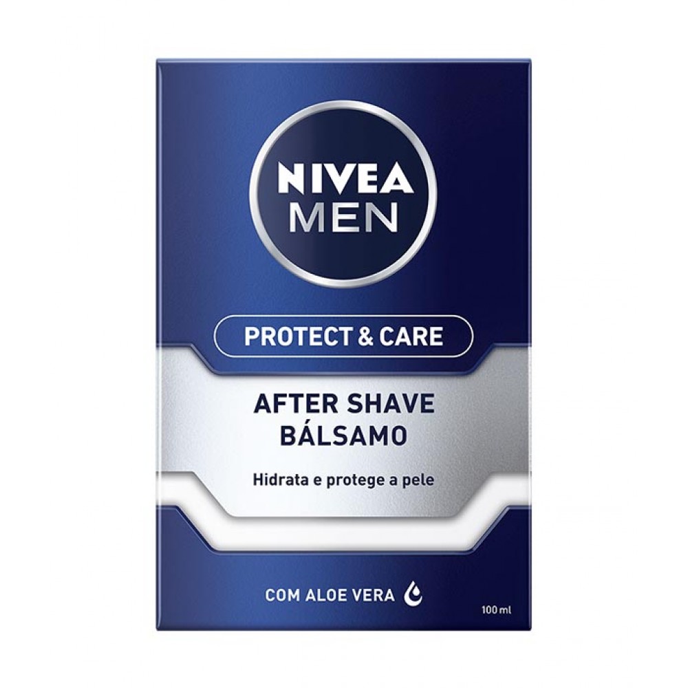 NIVEA MEN Protect & Care After Shave Aloé Vera 100 Ml Pack 6 Cx. 12