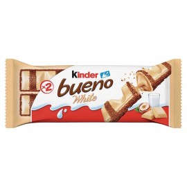 KINDER Bueno Chocolate Branco Pack 2 39Grs Cx. 30