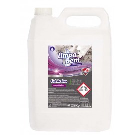 LIMPA BEM Profissional Gel Activo com Lixívia 5L Cx. 4