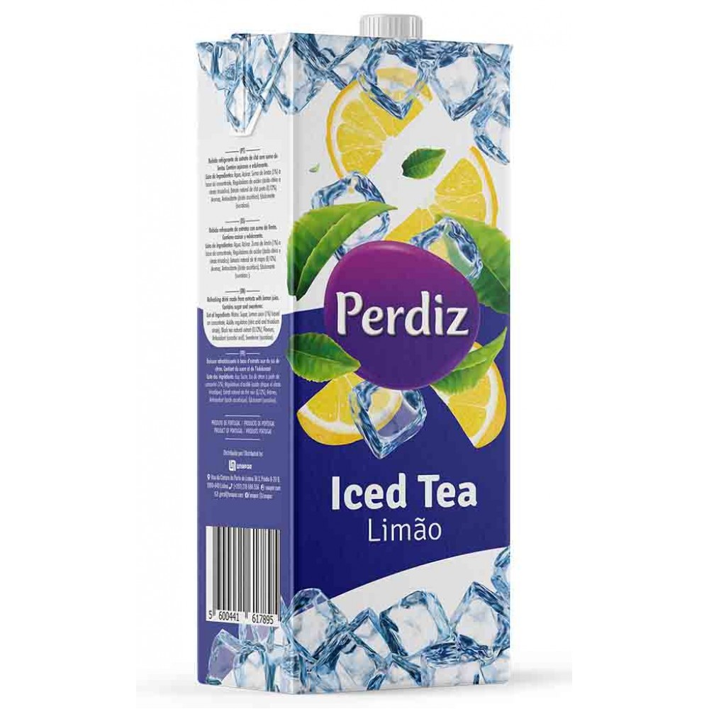 PERDIZ Ice Tea Limão Brick 1,5L Cx. 8