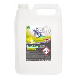 LIMPA BEM Profissional Lava Loiça Manual Limão 5L Cx. 4