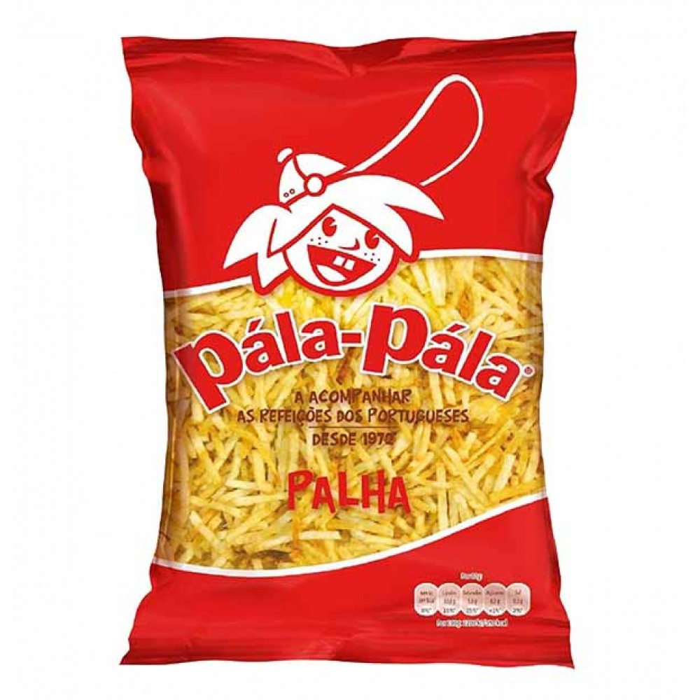 PÁLA-PÁLA Batata Frita Palha 170grs Cx. 15