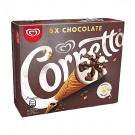 OLÁ CORNETTO Chocolate 90 Ml Pack 6 Uni Cx. 6 Packs