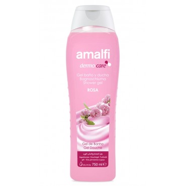 AMALFI Dermo Care Gel de Banho de Rosas 750Ml Cx. 16