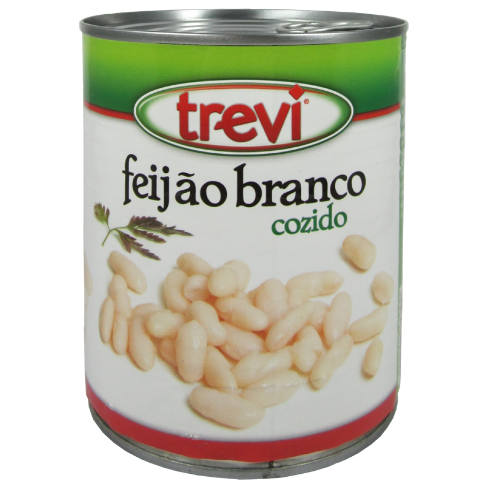 TREVI Feijão Branco Lata 820 Grs Cx. 12