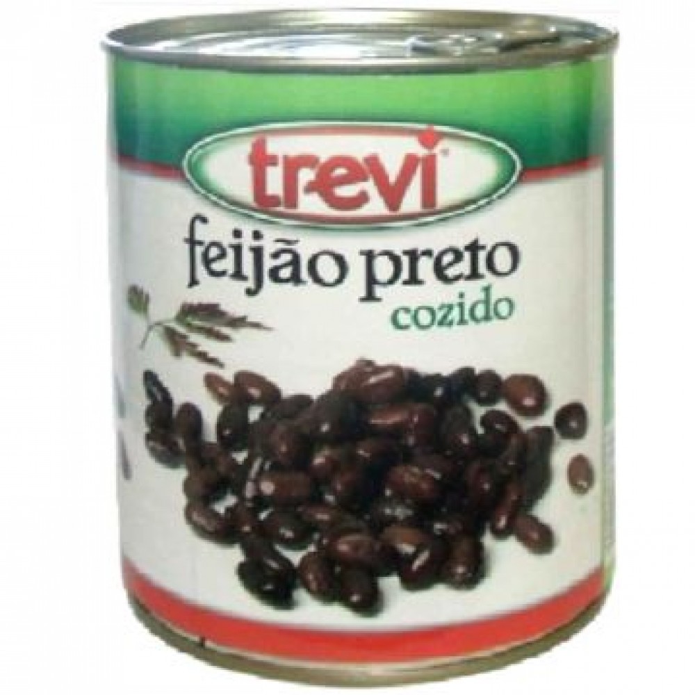TREVI Feijao PretoCoz. 820Gr Cx.12