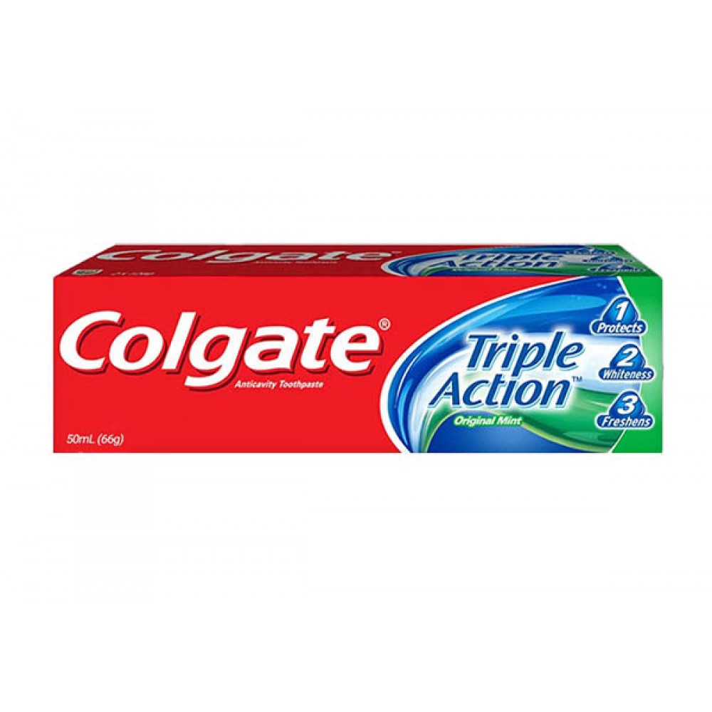 COLGATE D. Triple Action 50ml Cx. 72