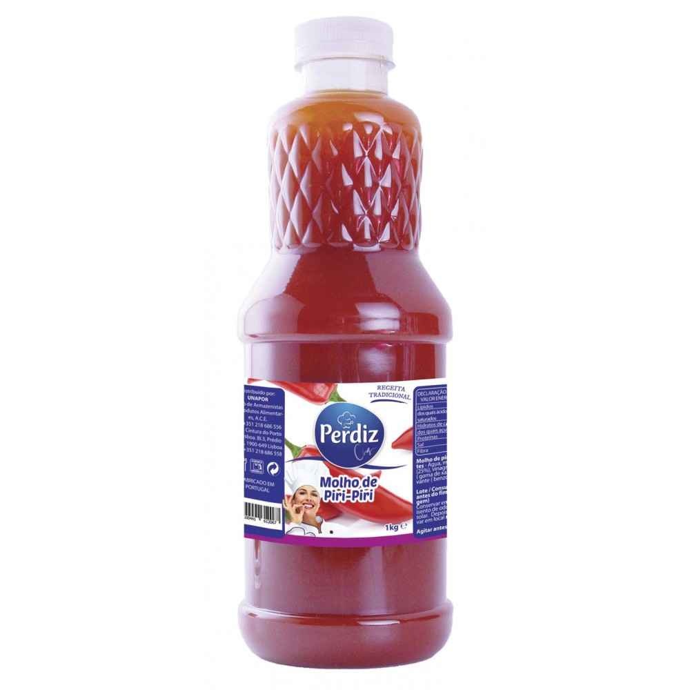 PERDIZ Molho de Piri-Piri 1000Ml Cx. 6