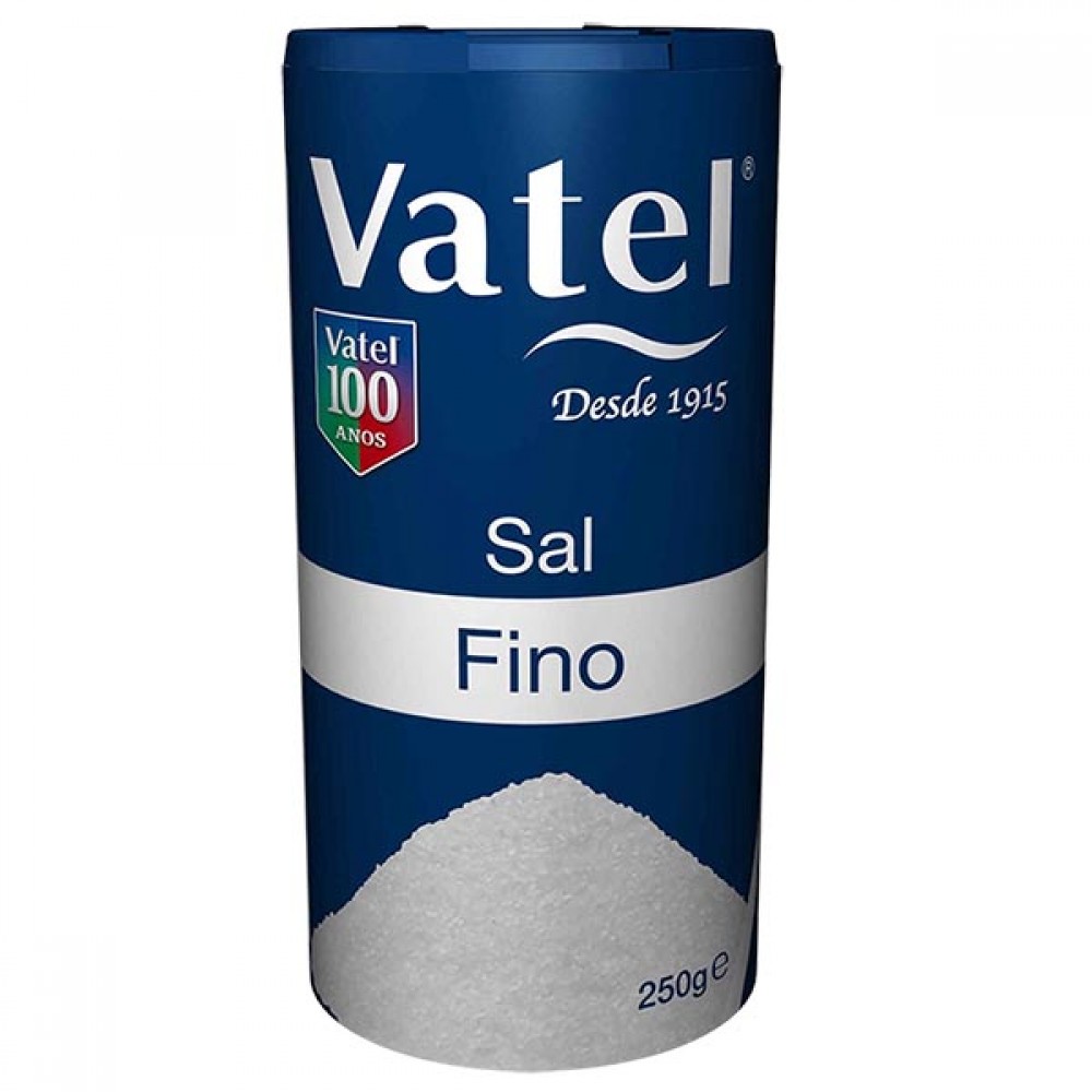 VATEL Sal Fino 250Grs Cx. 20