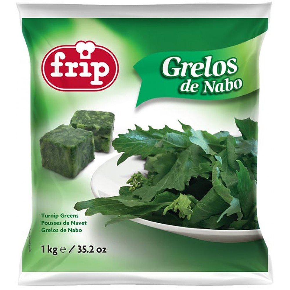FRIP Grelos de Nabo Cong. 1Kg Cx. 12