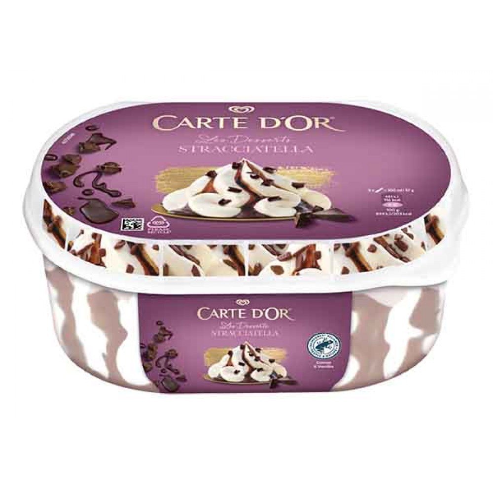 CARTE D´OR Stracciatella 825 Ml Cx. 6