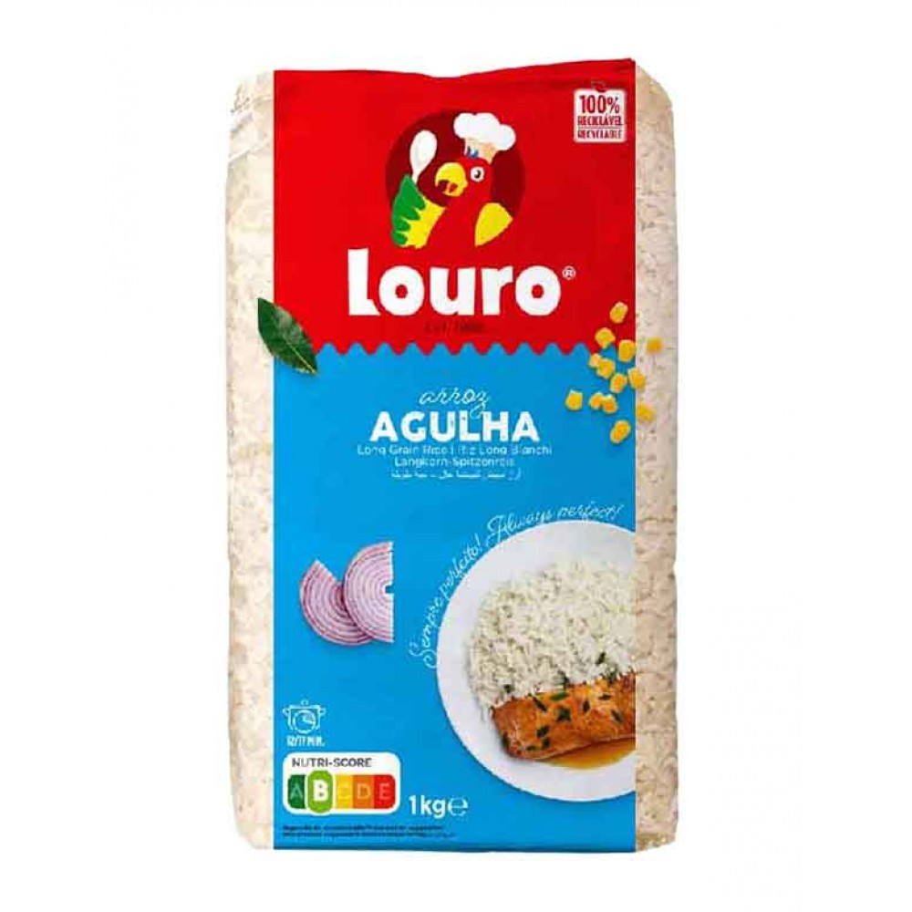 LOURO Arroz Agulha 1Kg Emb. 12