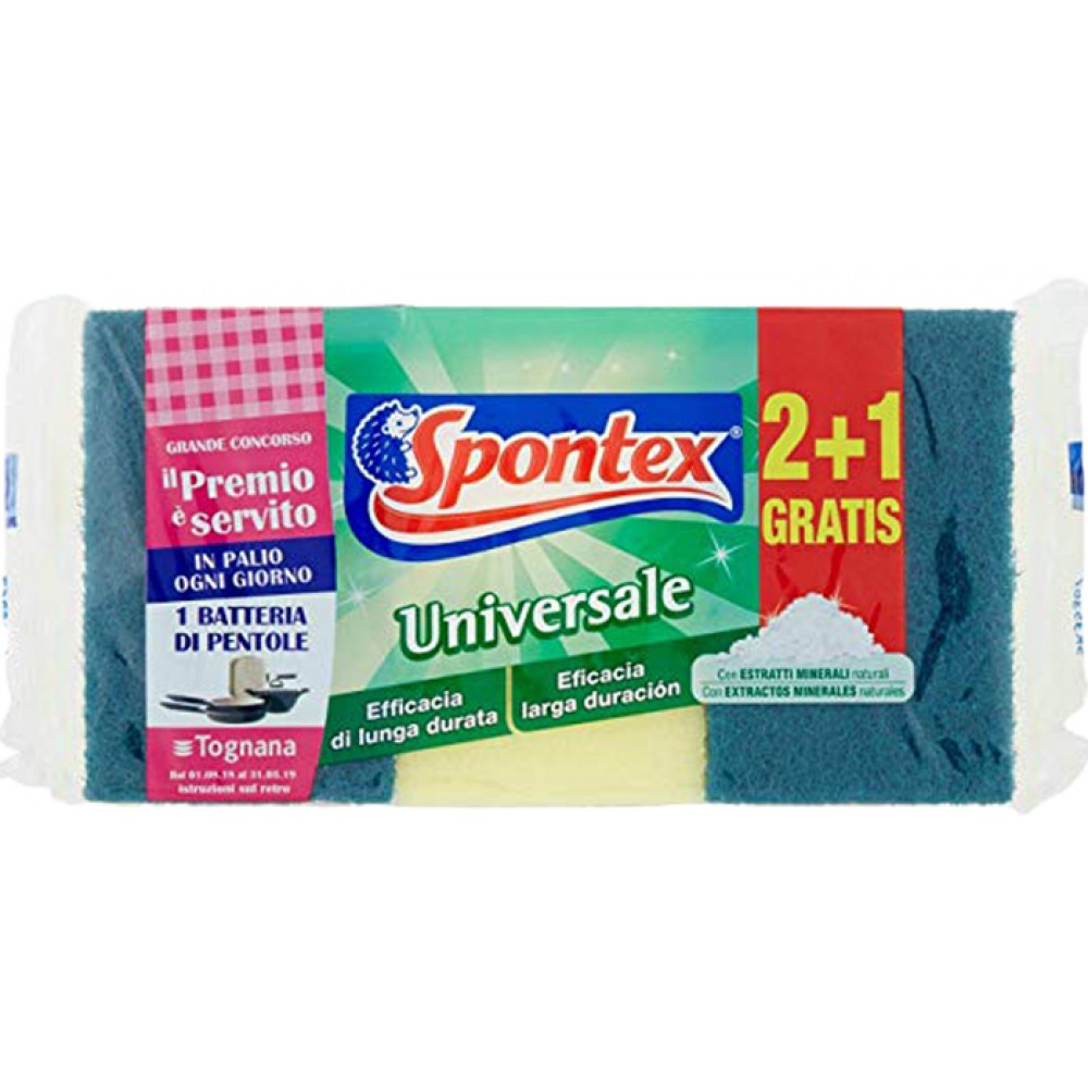 SPONTEX Universale Esfregão de Loiça 2+1 Grátis
