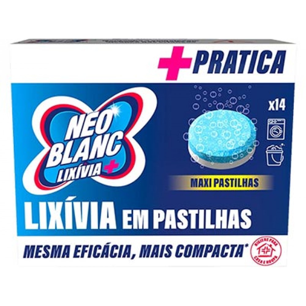 NEOBLANC Lixivia em Pastilhas 14 Caps 210Grs Cx. 10