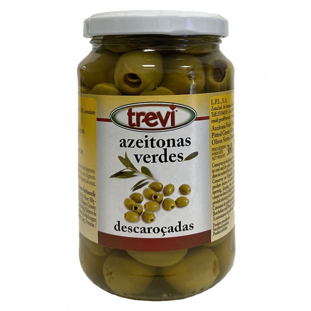 TREVI Azeitona Verde Descaroçada 180Grs Cx.12