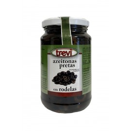 TREVI Azeitona Preta em Rodelas 200Grs Cx.12