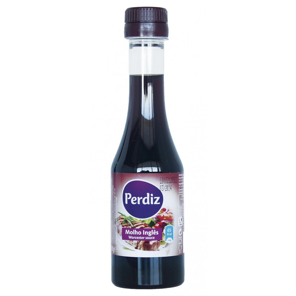 PERDIZ Molho Inglês 220ml Cx. 6 PERDIZ Molho Inglês 220ml Cx. 6