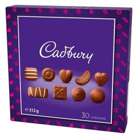 CADBURY Bombons de Chocolate C/Recheio Sortido 312 Grs Cx. 6