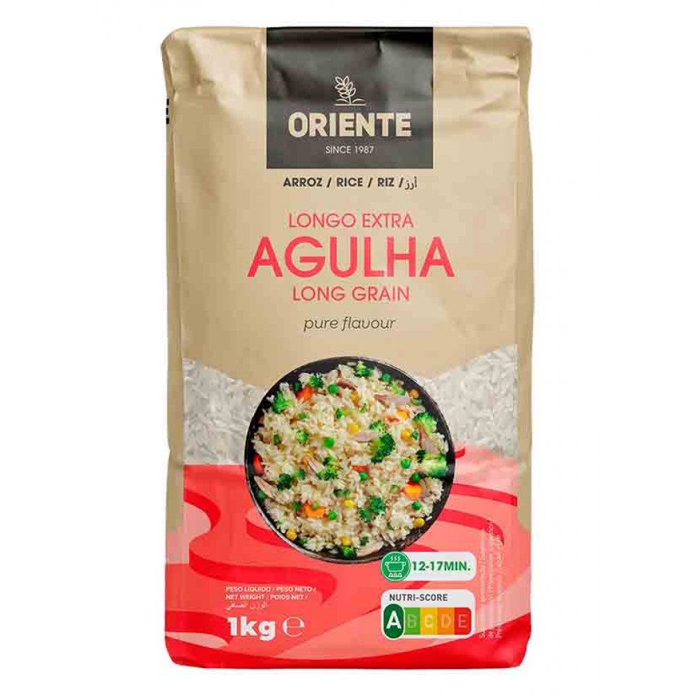 ORIENTE Arroz Agulha 1Kg Cx. 12