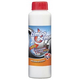 LIMPA BEM Desentupidor de Canos Pérolas 400Grs Cx. 12