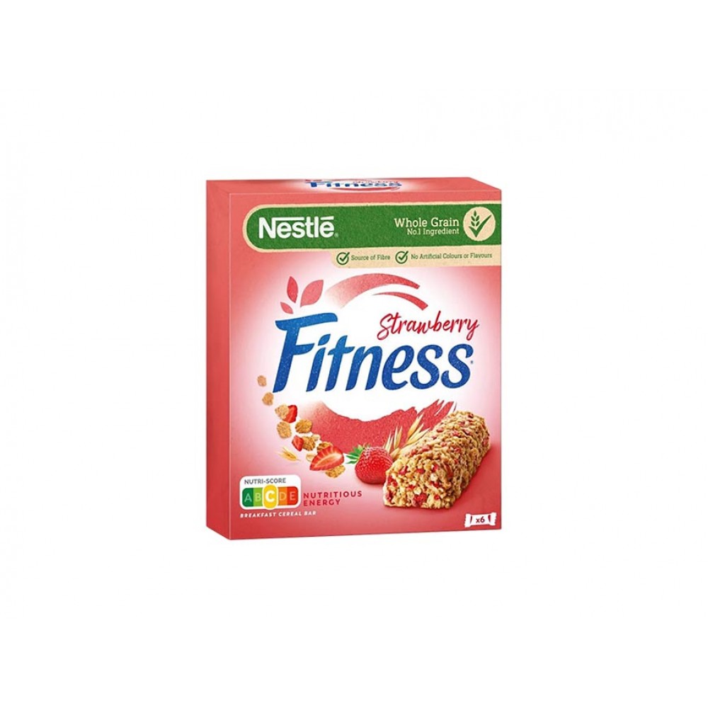 NESTLÉ Barra de Cereais FITNESS C/Morangos  141Grs Cx. 16