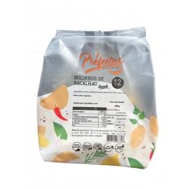 PREFEITOS Bolinhos de Bacalhau Pack 12 Uni Cx. 10