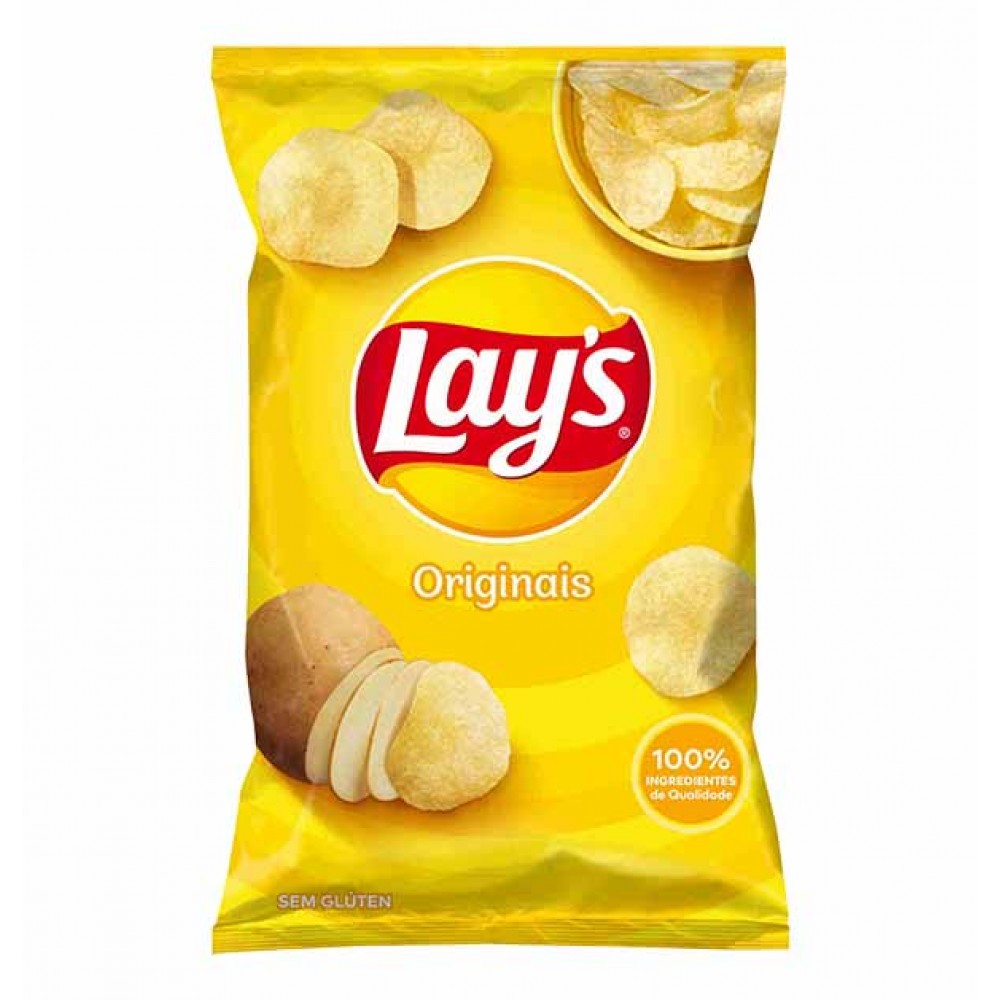LAY'S Batatas Fritas Originais 215grs Cx. 12