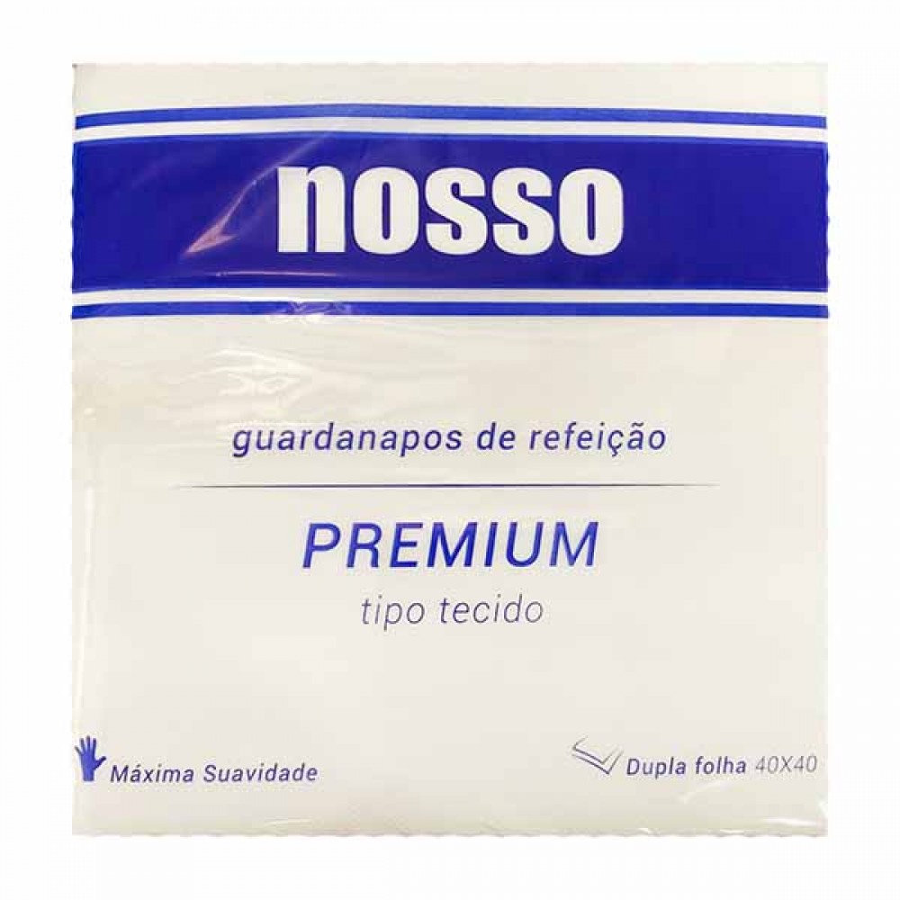 NOSSO Guardanapo Premium 40x40 Pack 40 Cx. 24