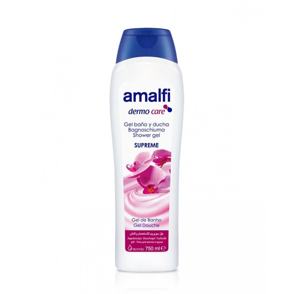 AMALFI Dermo Care Gel de Banho Supreme 750Ml Cx. 16