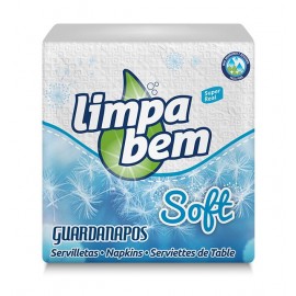 LIMPA BEM Guardanapos Soft 30x30 70 Uni. Cx.72