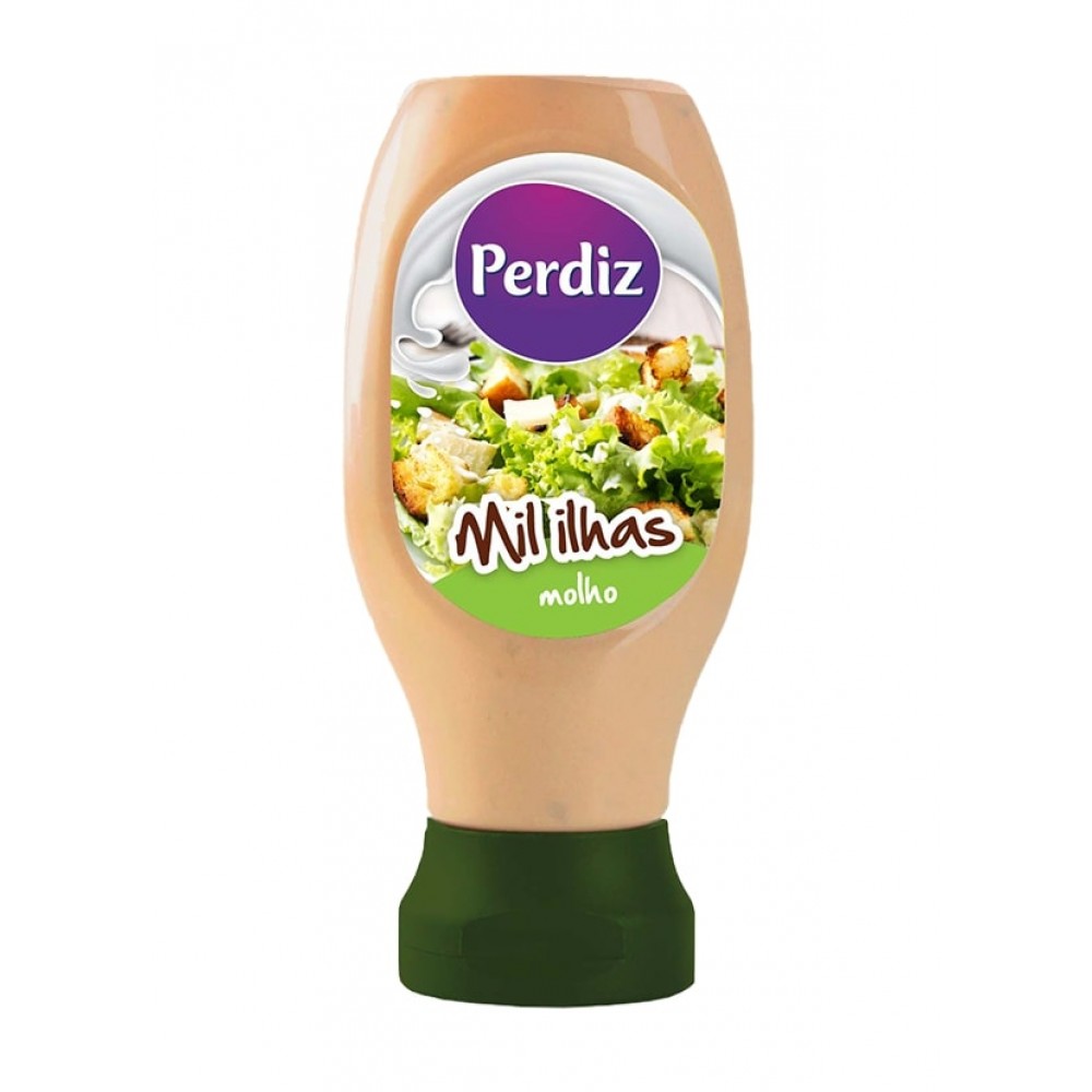 PERDIZ Molho Mil Ilhas TopDown 250ml Cx. 6