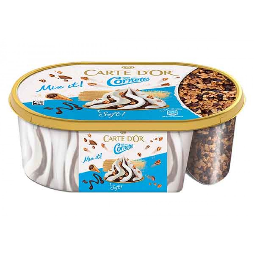 CARTE D´OR Cornetto 825 Ml Cx. 6