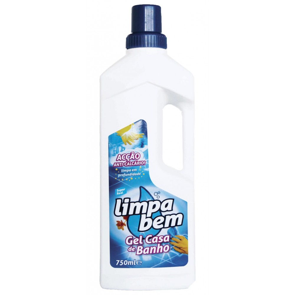 LIMPA BEM Gel Casa de Banho 750ml Cx. 9
