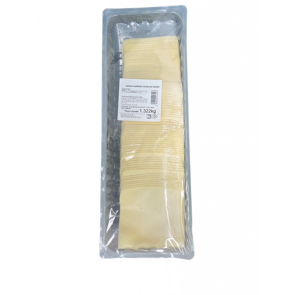 MR CHEESE Queijo Flamengo Fatias Peso Variável Superior a 1,2 Kg Cx. 6