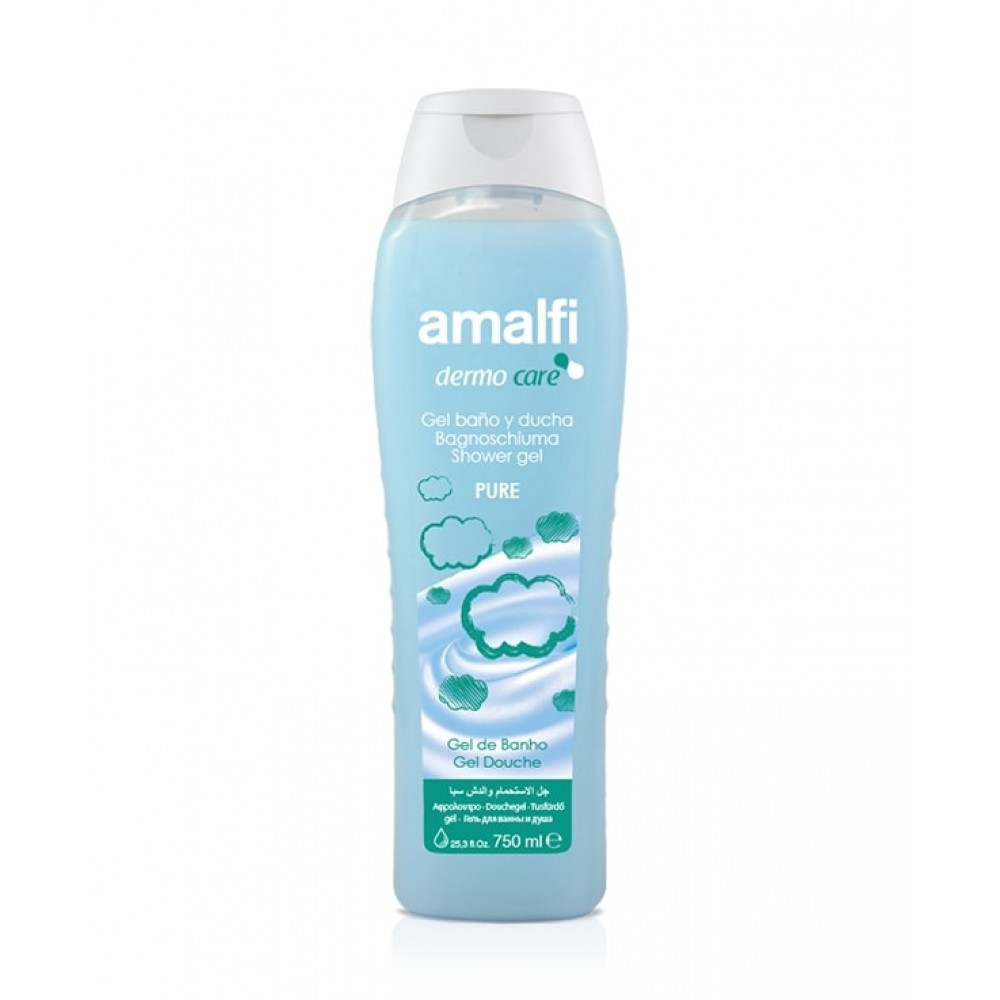 AMALFI Dermo Care Gel de Banho Pure 750Ml Cx. 16