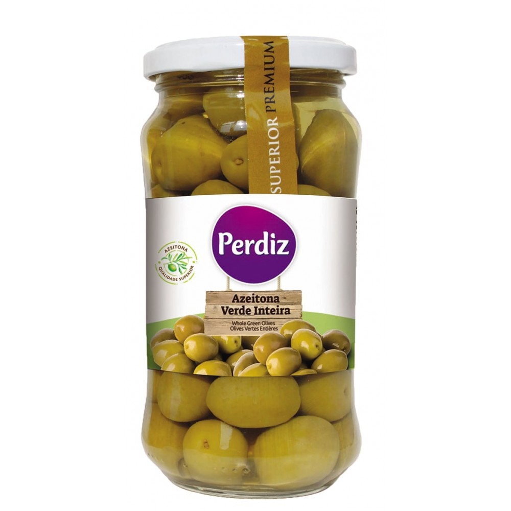 PERDIZ Azeitona Verde 201/230 210G Cx. 12