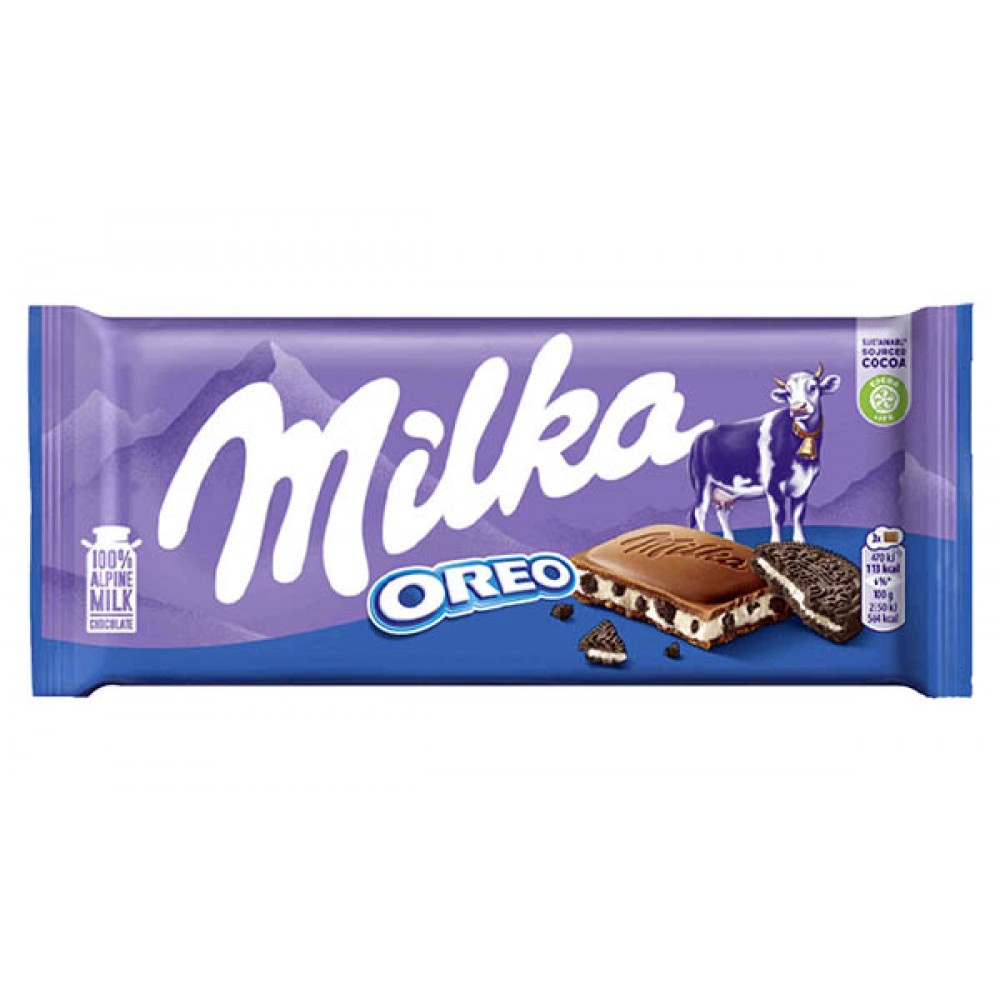 MILKA Chocolate Oreo 100Grs Cx. 22